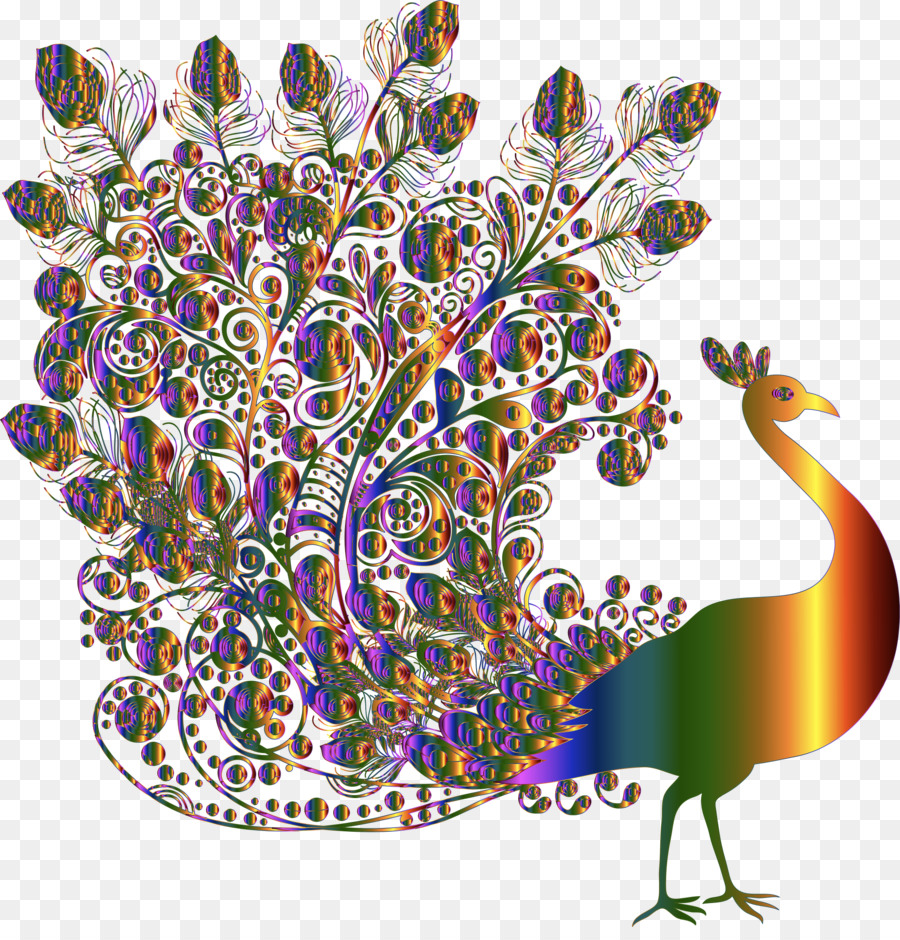 Aves，Pavo Real PNG