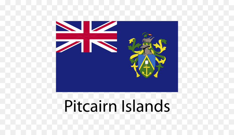 La Isla De Pitcairn，La Bandera Y El Escudo De Armas De Las Islas Pitcairn PNG