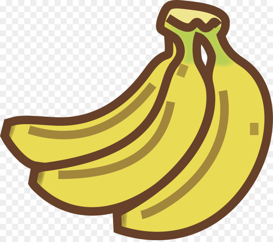 Plátanos Amarillos，Banana PNG