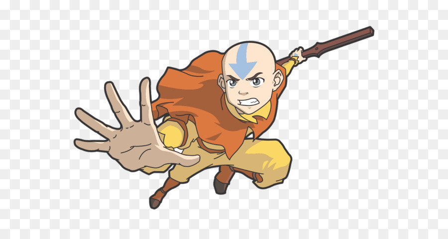 Aang，Katara PNG