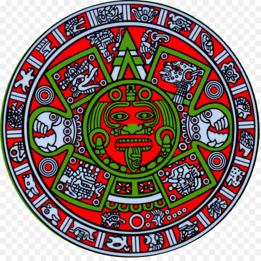 Calendario Azteca，Maya PNG