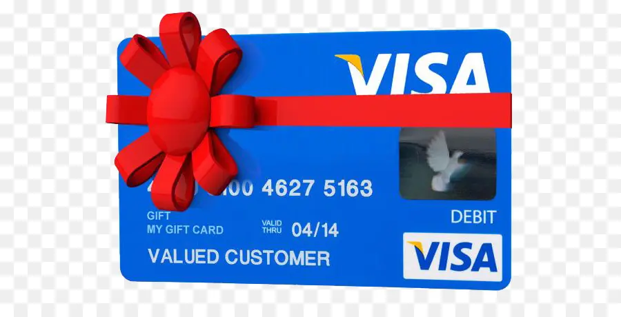 Tarjeta Regalo Visa，Débito PNG