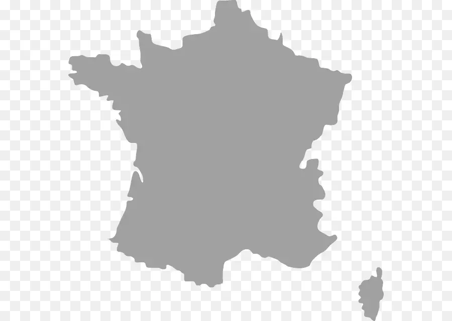 Francia，Mapa PNG