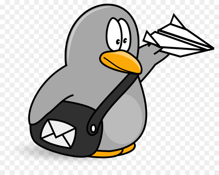 Pingüino，Cartero PNG