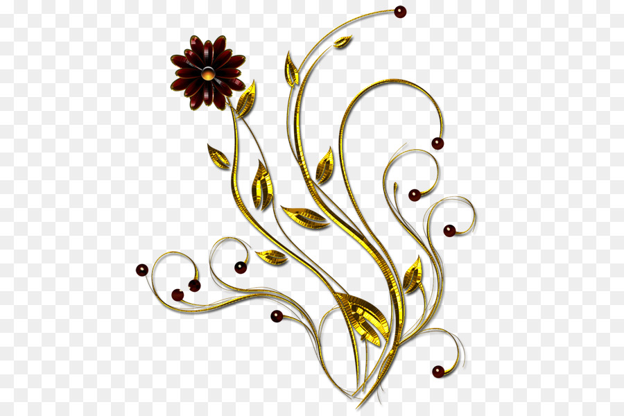 Diseño Floral，Flor PNG