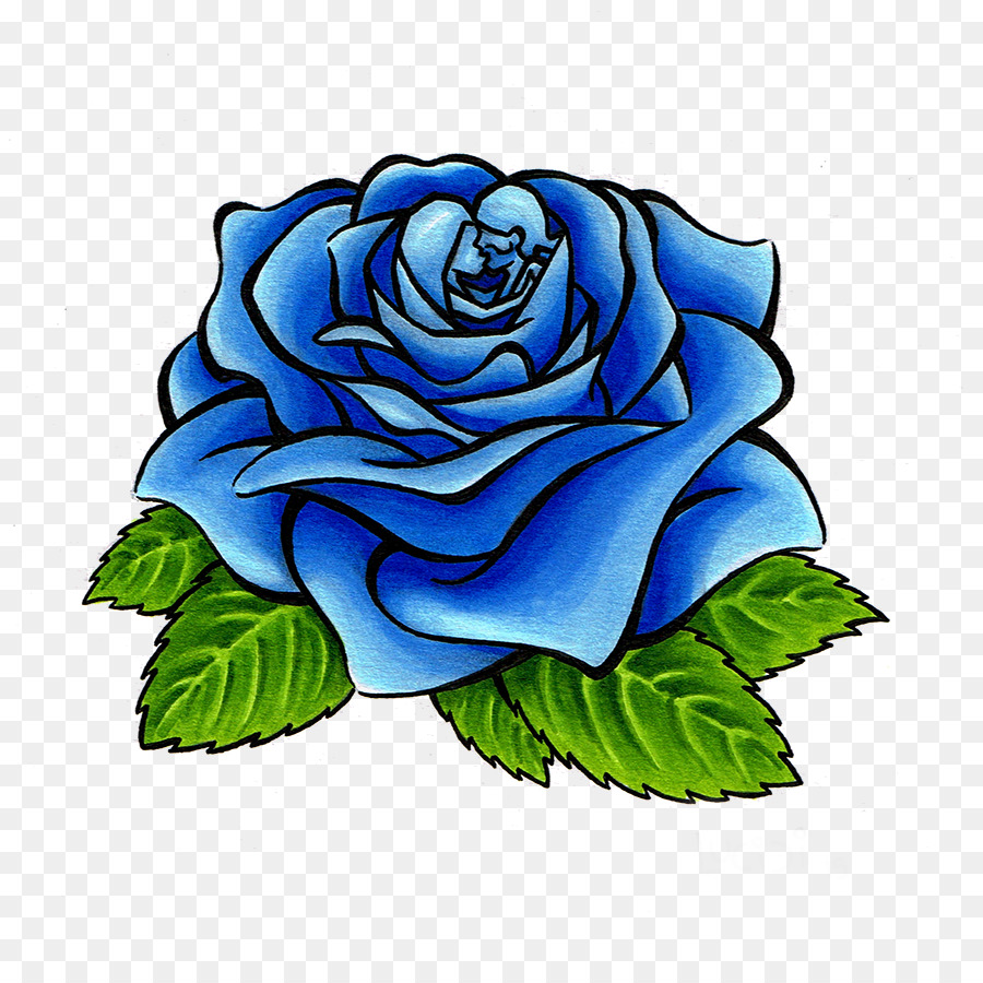 Rosa Azul，Las Rosas De Jardín PNG