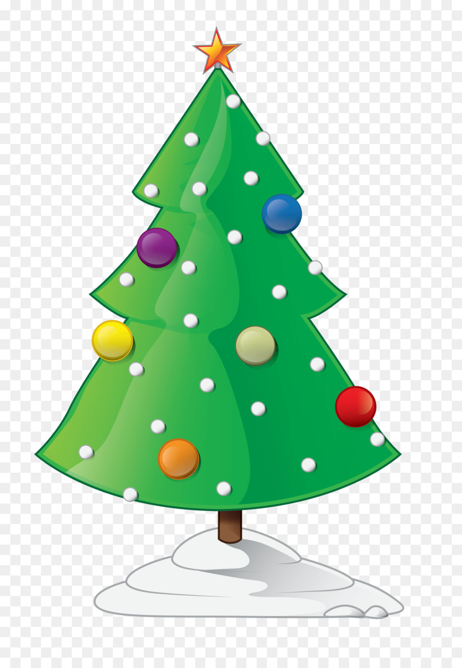 Santa Claus，árbol De Navidad PNG