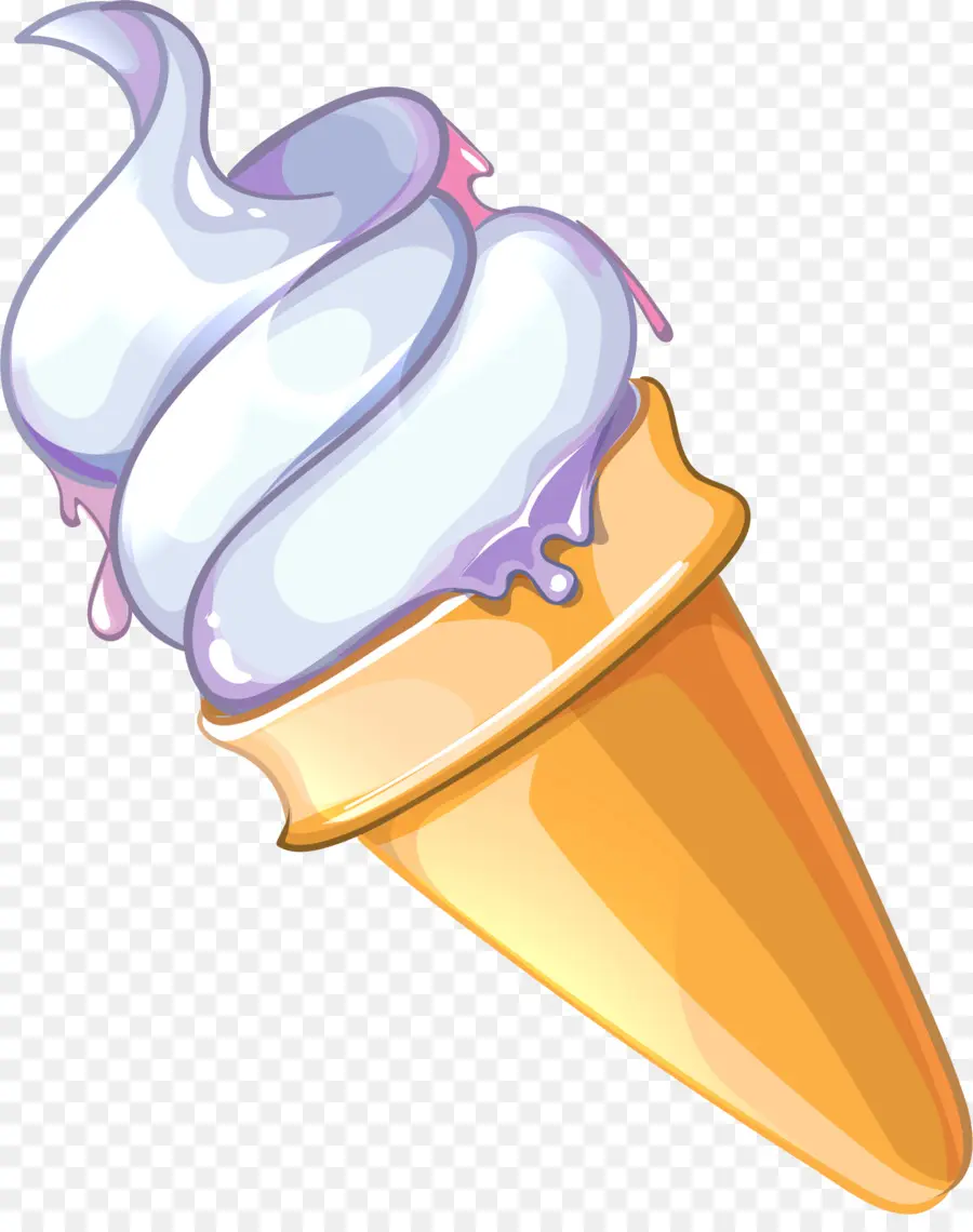 Conos De Helado，Helado PNG