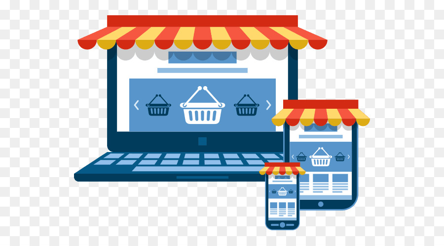 Diseño Web De Comercio Electrónico，Ecommerce PNG