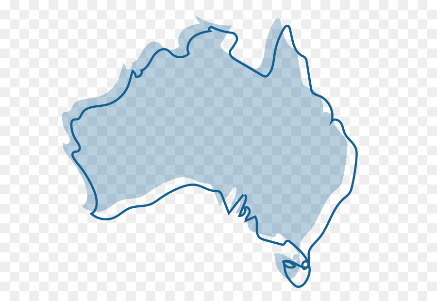 Mapa De Australia，Continente PNG