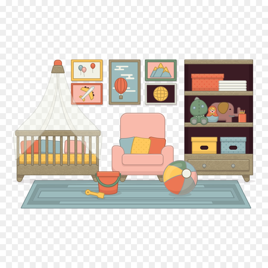 Infantil，Dormitorio PNG