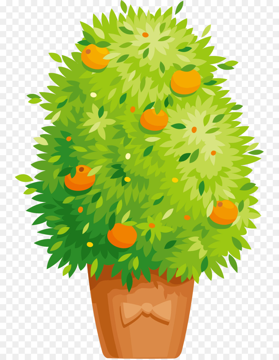 Planta En Maceta，Árbol PNG