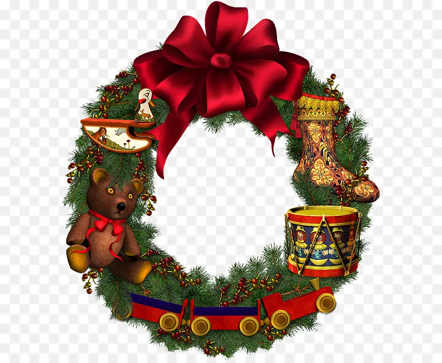 Corona De Navidad，Navidad PNG