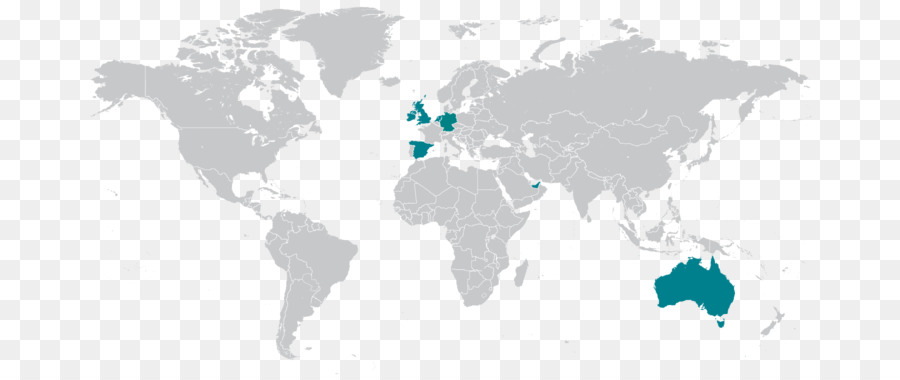 Mapa Mundial，Países PNG