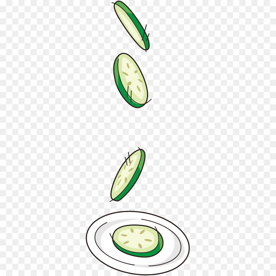 Pepino Rebanado，Diseñador PNG