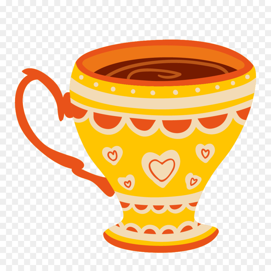 Taza Decorativa，Beber PNG