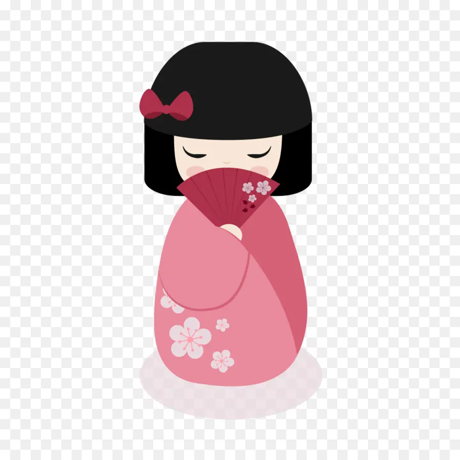 Los Kimonos，Kokeshi PNG