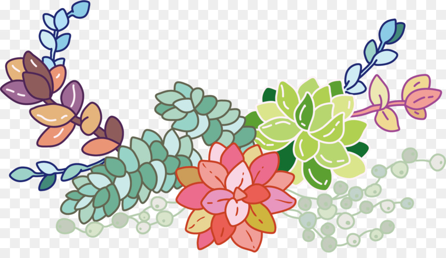 Diseño Floral，Bordes Y Marcos PNG