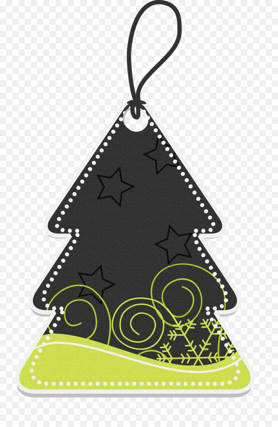 Etiqueta Del árbol De Navidad，árbol PNG