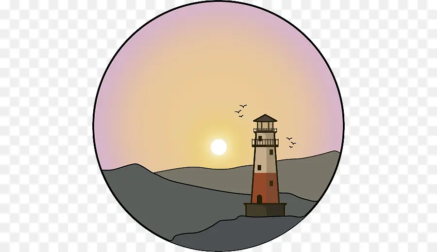 Faro Al Atardecer，Atardecer PNG