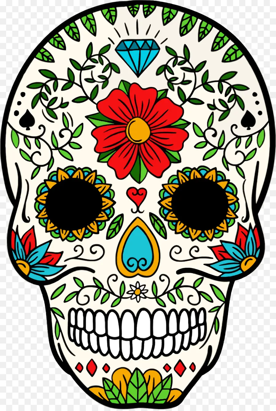 La Muerte，Calavera PNG