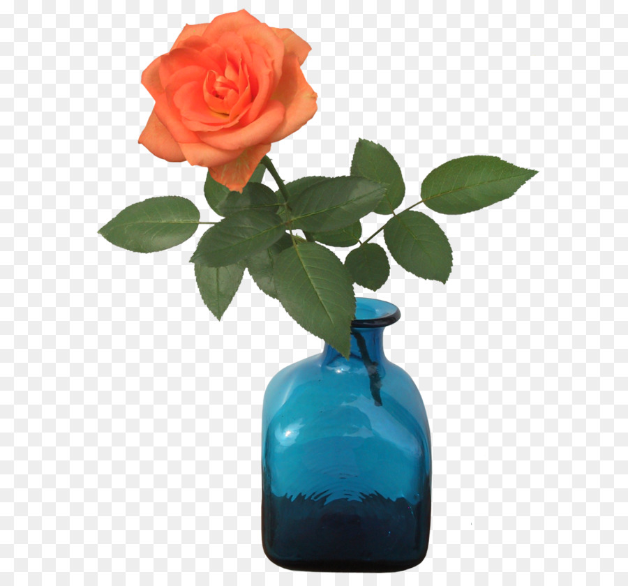 Las Rosas De Jardín，Florero PNG