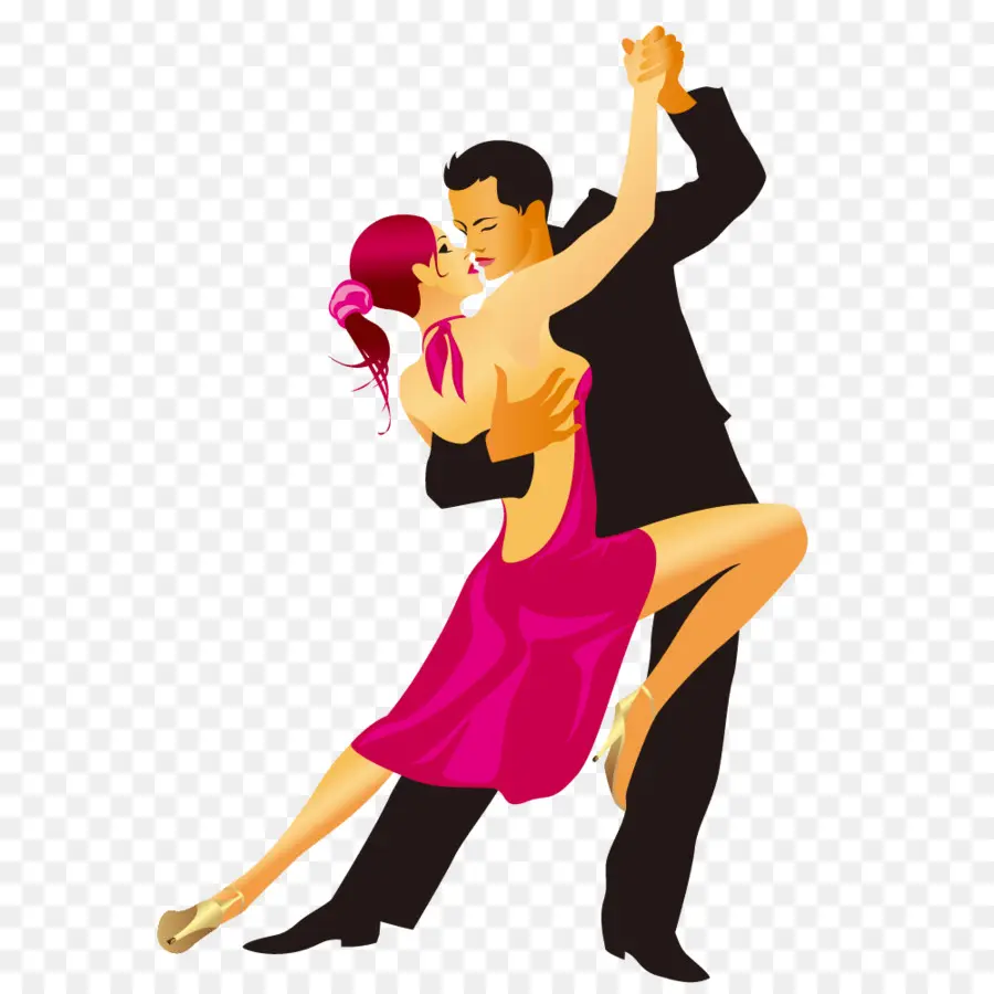 Pareja Bailando，Bailar PNG