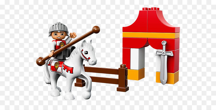 Lego Caballeros Del Torneo，Lego Duplo Caballero Torneo 10568 PNG