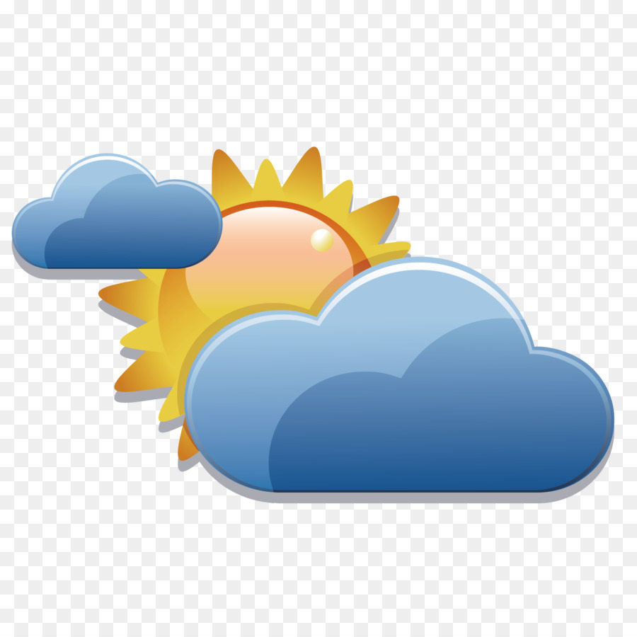 Sol Y Nube，Soleado PNG