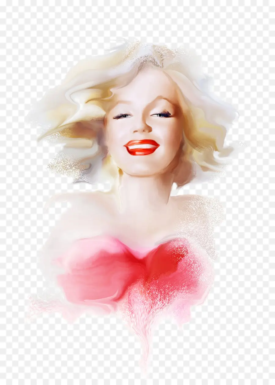 Ilustración De Marilyn Monroe，Retrato PNG