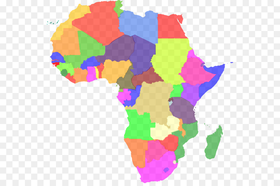 áfrica，Mapa PNG