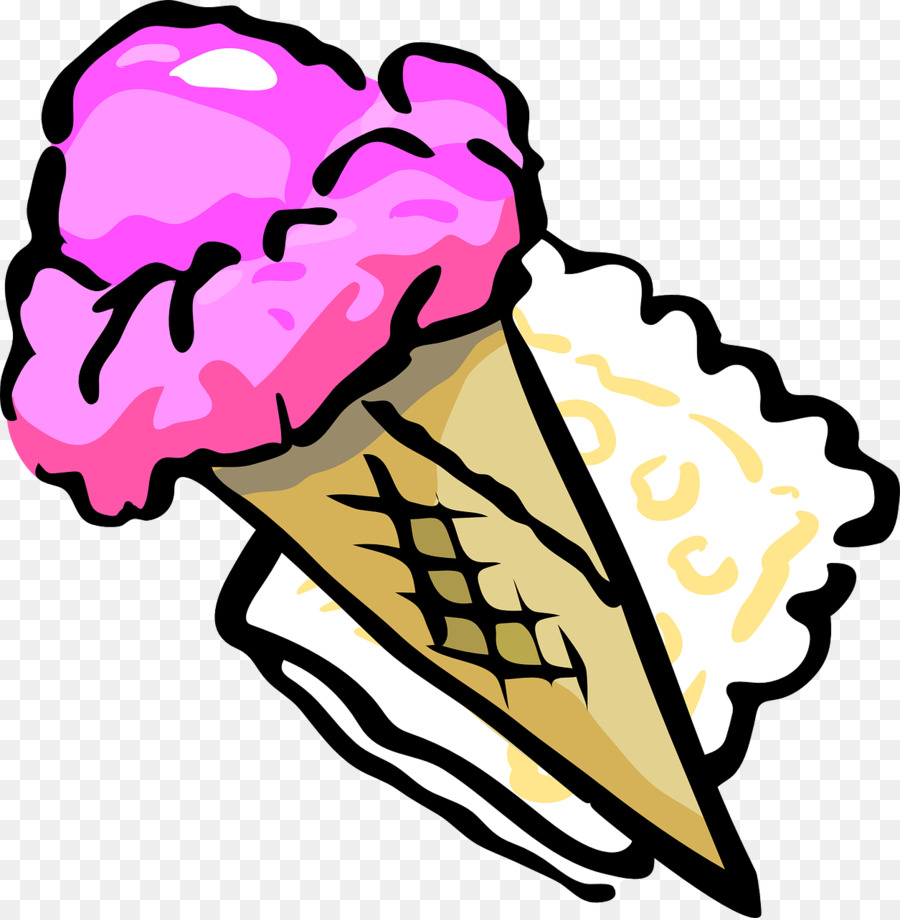 Conos De Helado，Helado PNG