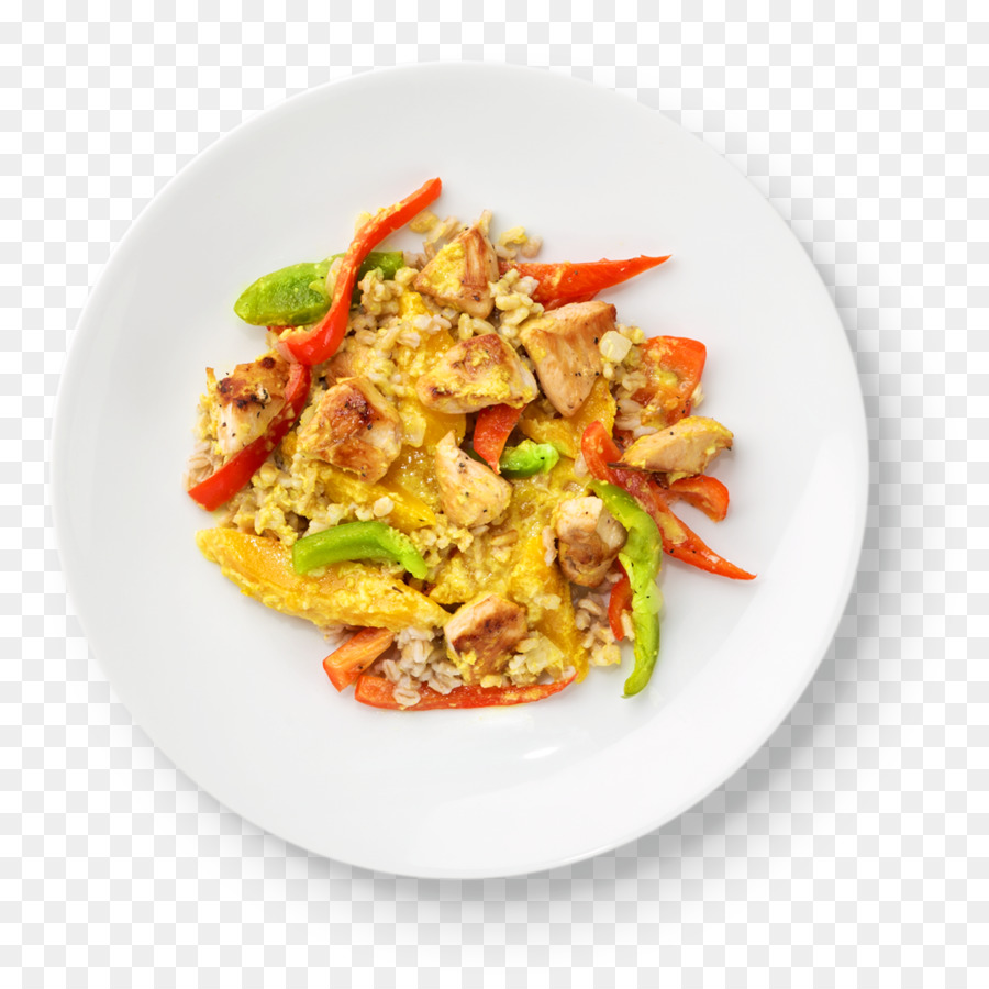 Arroz Frito Tailandés，Huevos Revueltos PNG