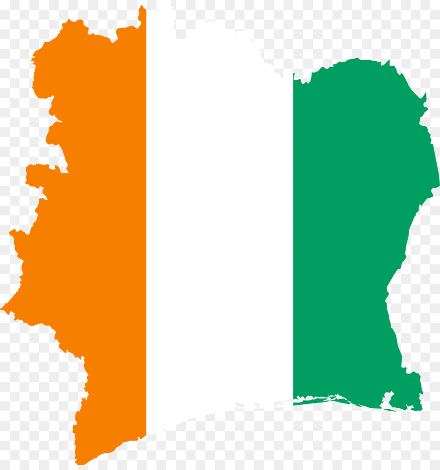La Bandera De Costa De Marfil，Mapa PNG