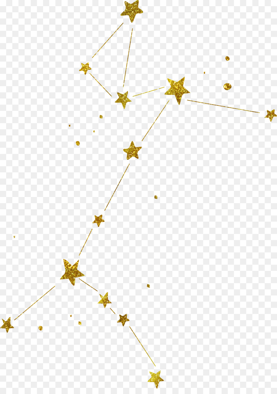 Constelación De Estrellas Doradas，Estrellas Doradas PNG