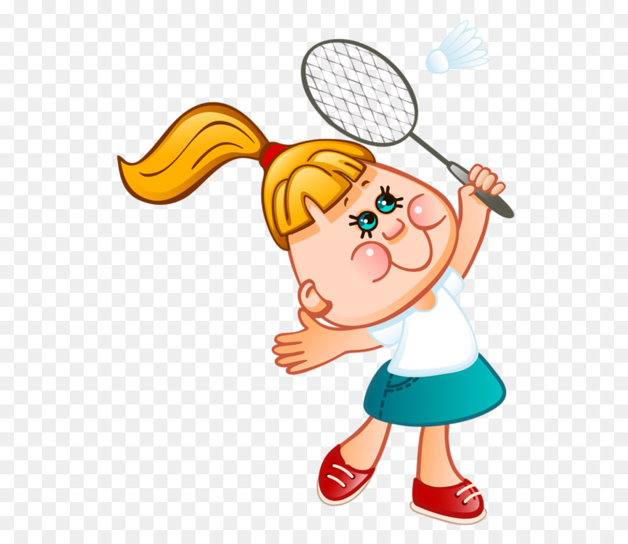 Niña Jugando Tenis，Tenis PNG