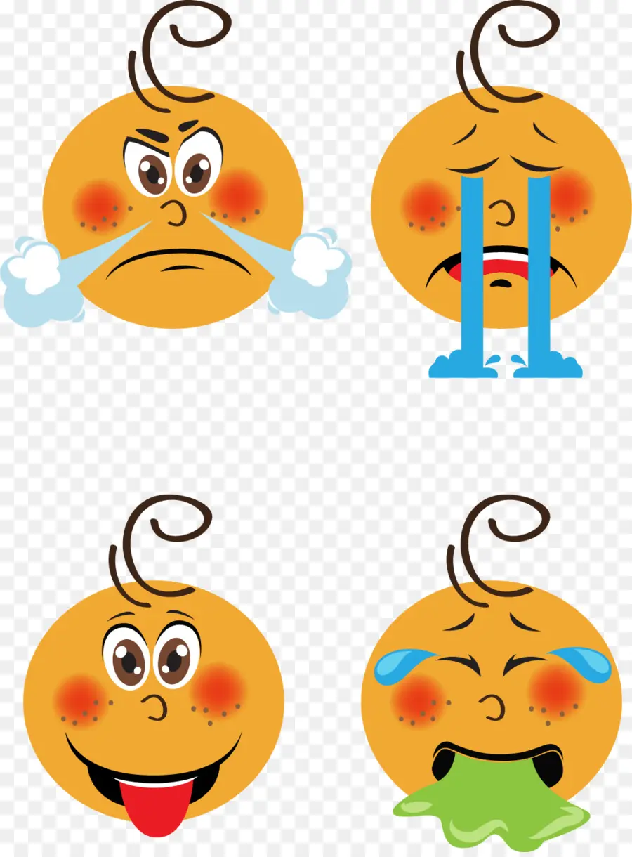 Emojis，Caras PNG