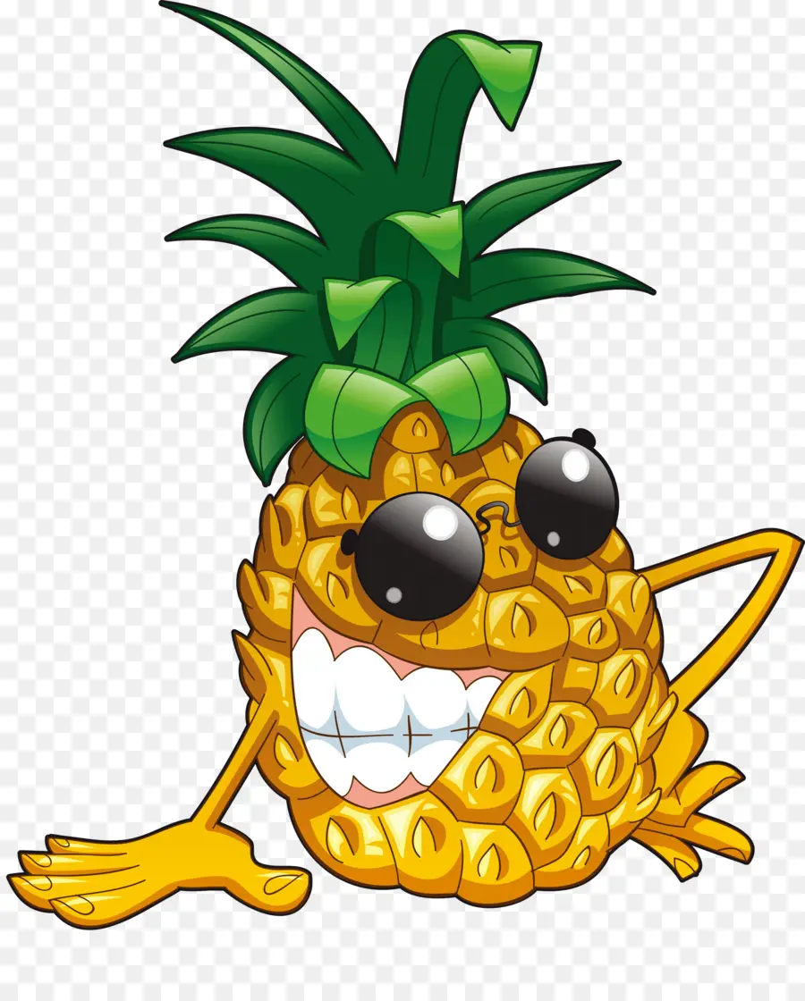 Piña，Sonriente PNG