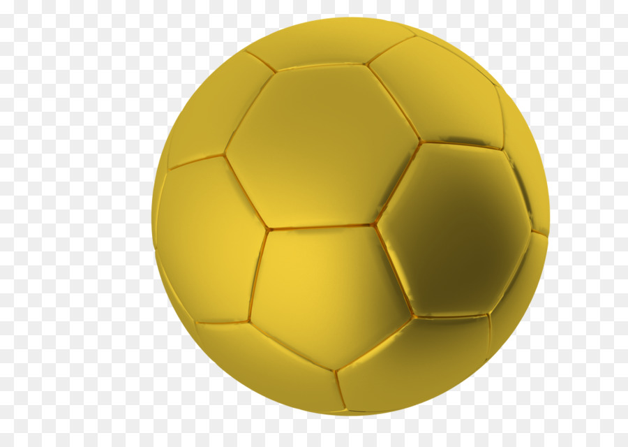 Balón De Fútbol Dorado，Deportes PNG