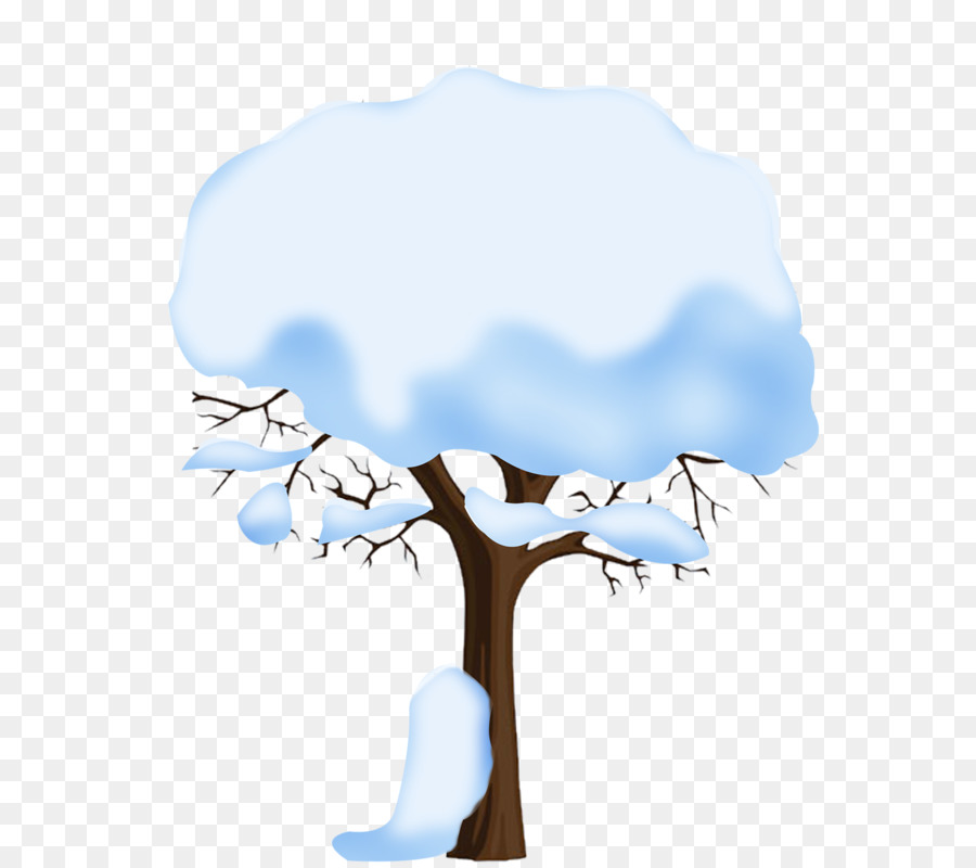 Árbol，La Nieve PNG