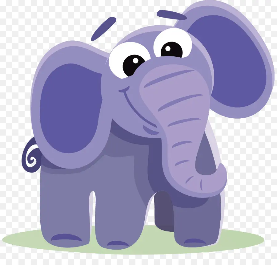 Elefante De Dibujos Animados，Animal PNG