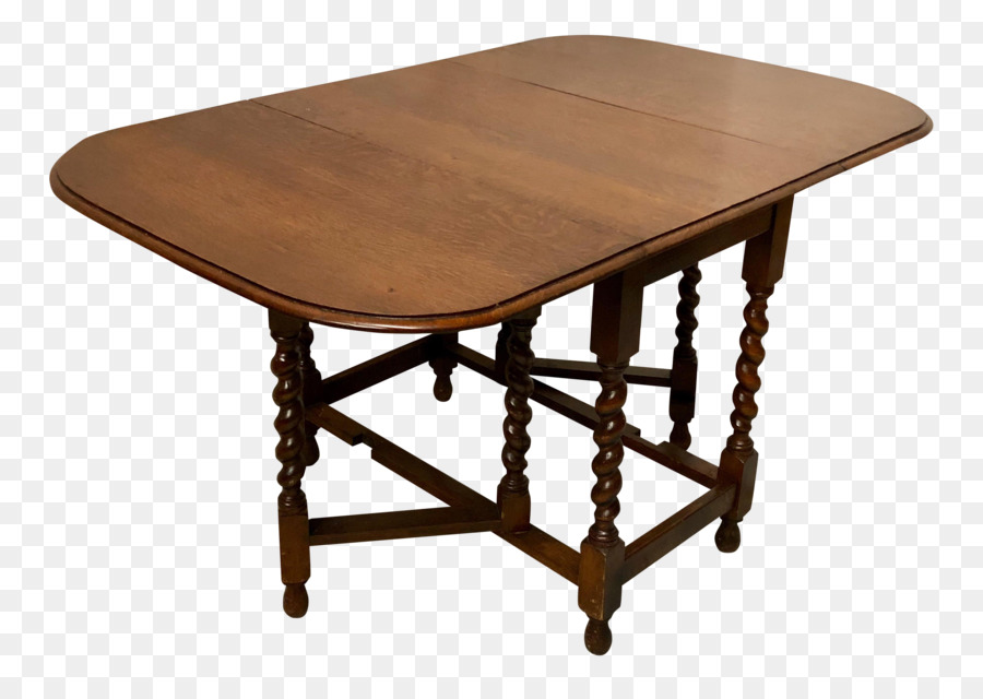 Mesa De Madera，Redondo PNG