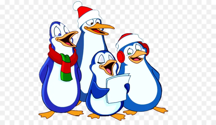 Pingüino，Christmas Day PNG