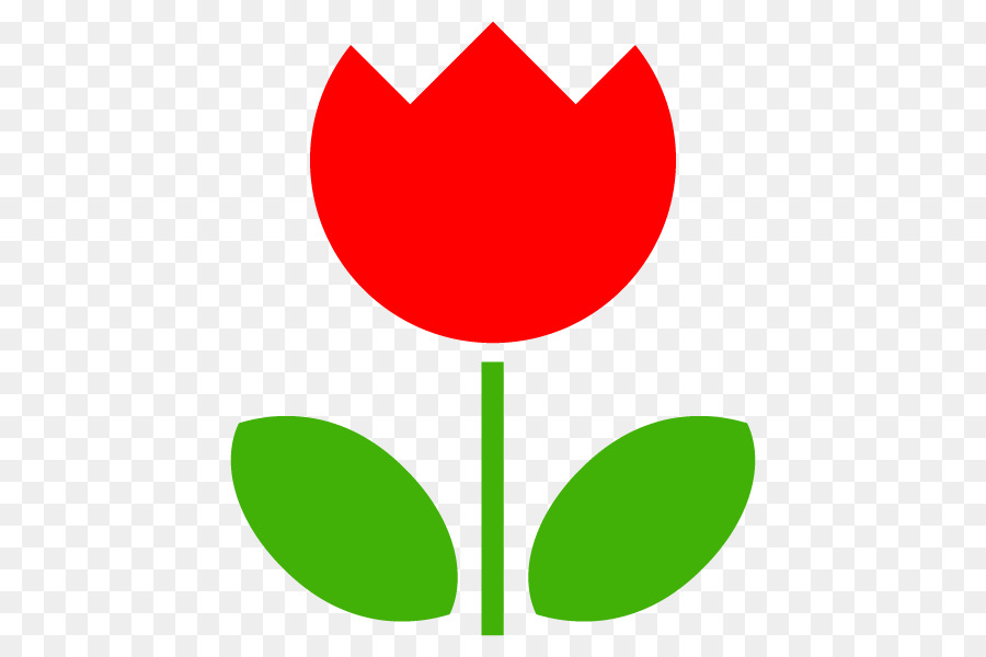 Flor Roja，Tulipán PNG