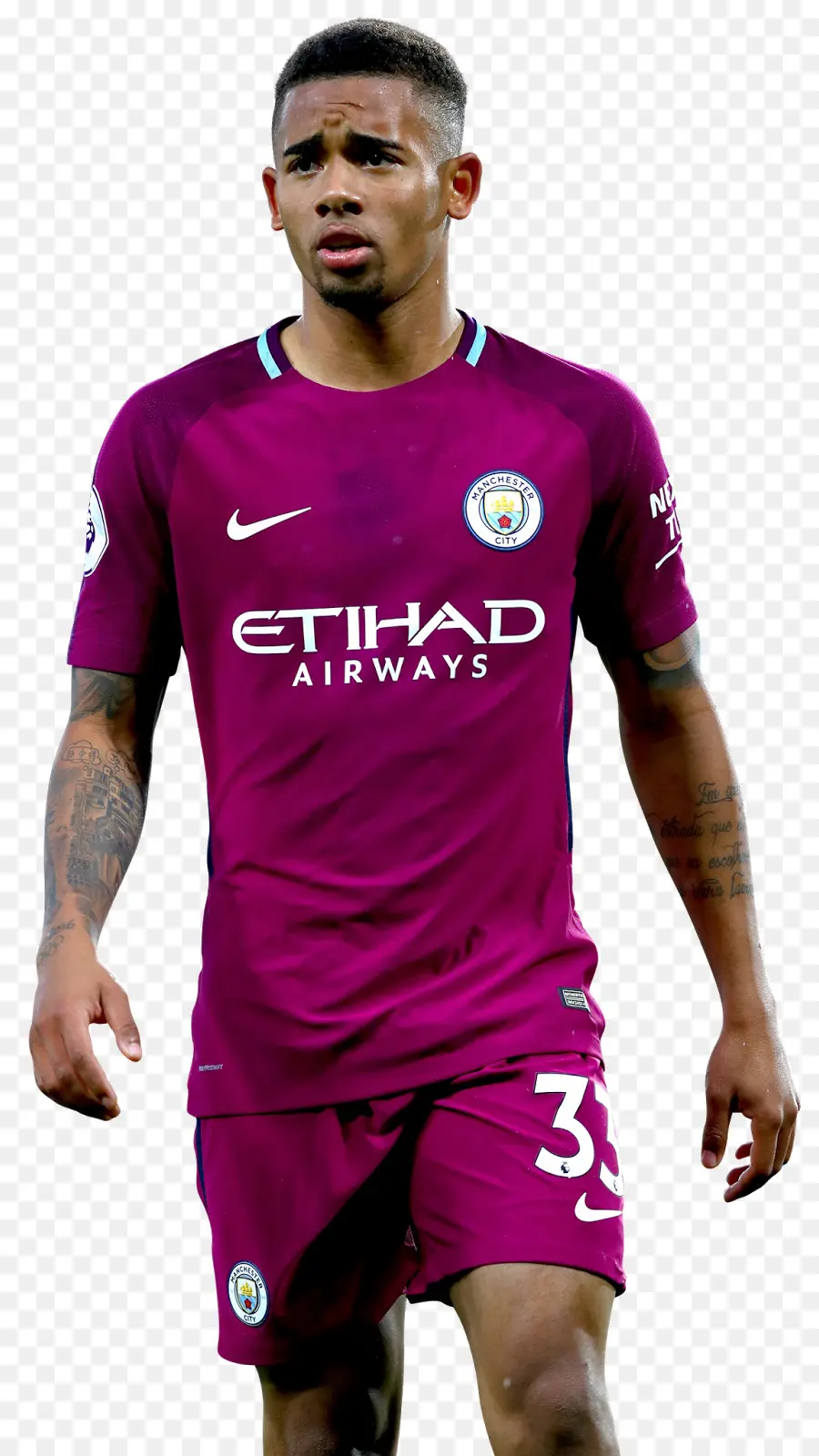 Gabriel Jesús，El Manchester City Fc PNG