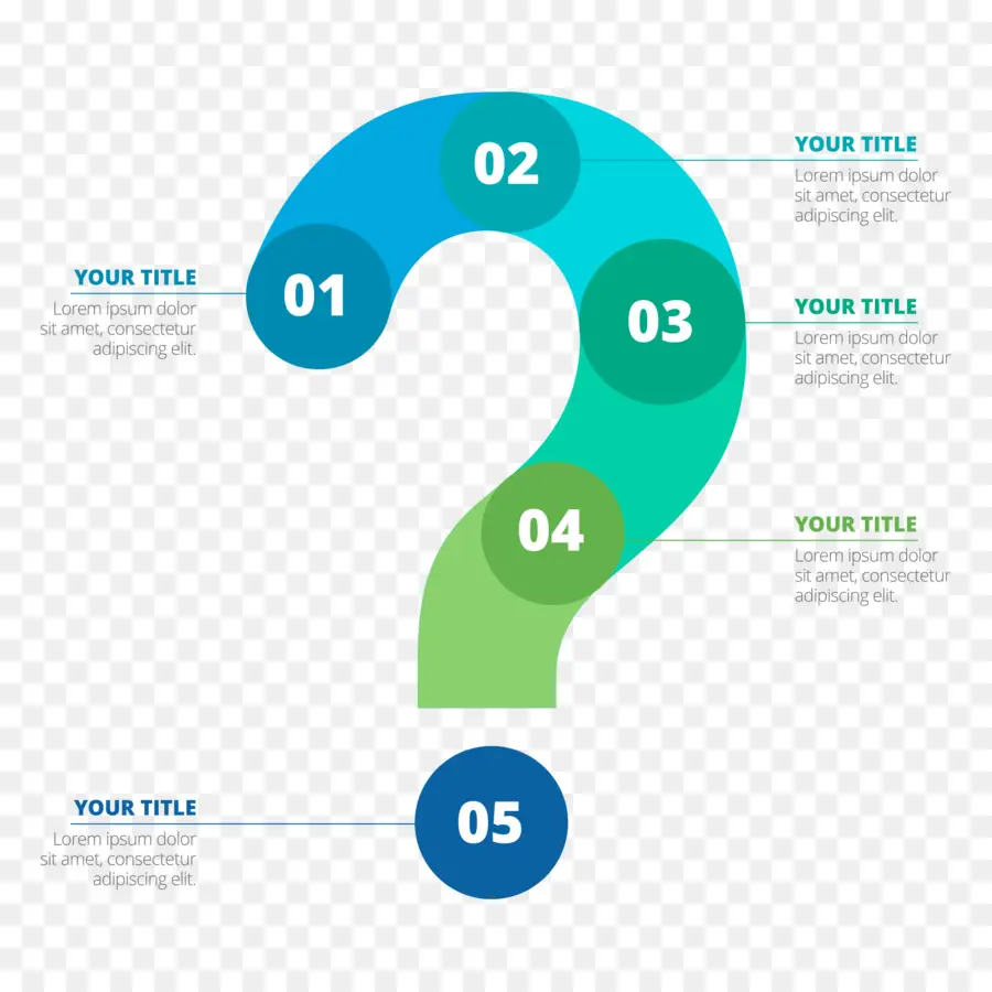 Infografía，Signo De Interrogación PNG