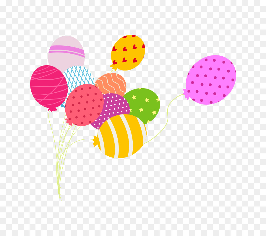 Conejito Con Globos，Conejito PNG