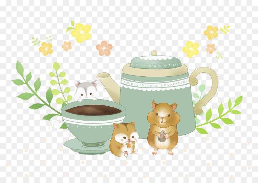 Juego De Té，Taza PNG