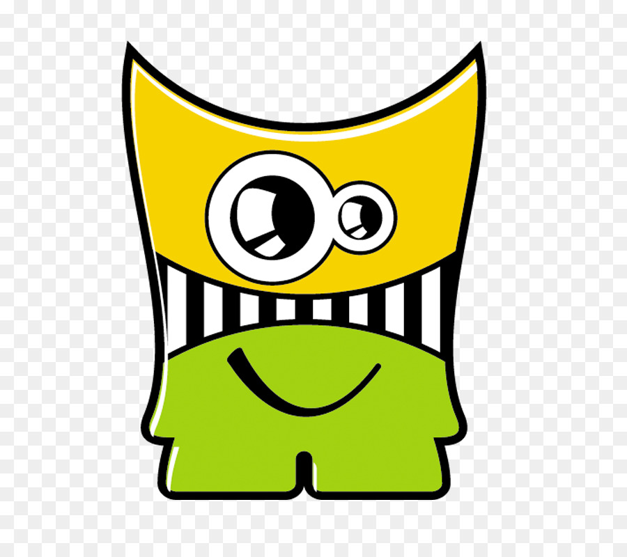 Personaje De Dibujos Animados Amarillo Y Verde，Dibujos Animados PNG