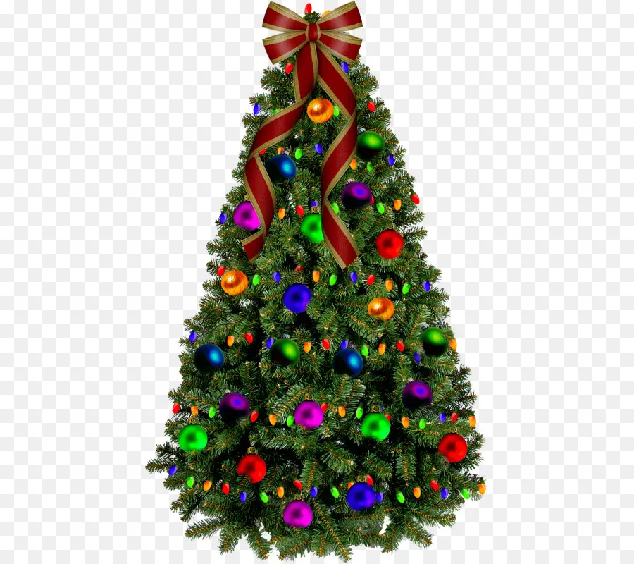 Santa Claus，árbol De Navidad PNG